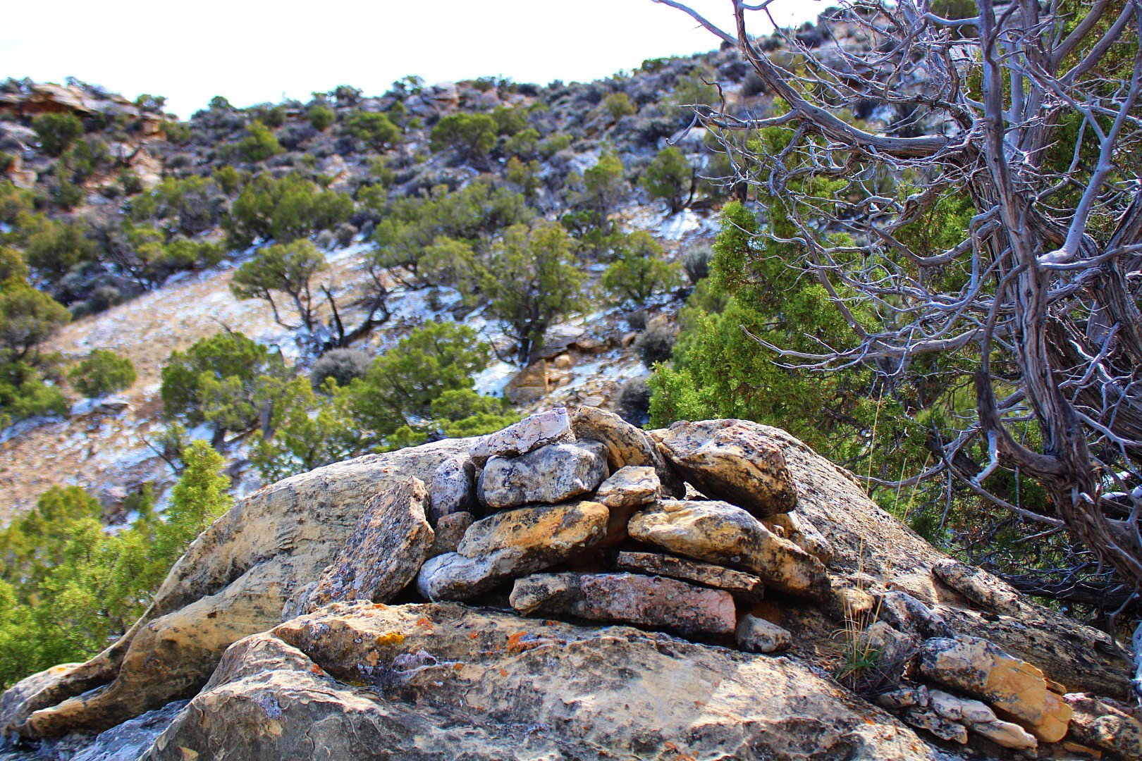 Bad Pass Trail Ancient Cairn 2