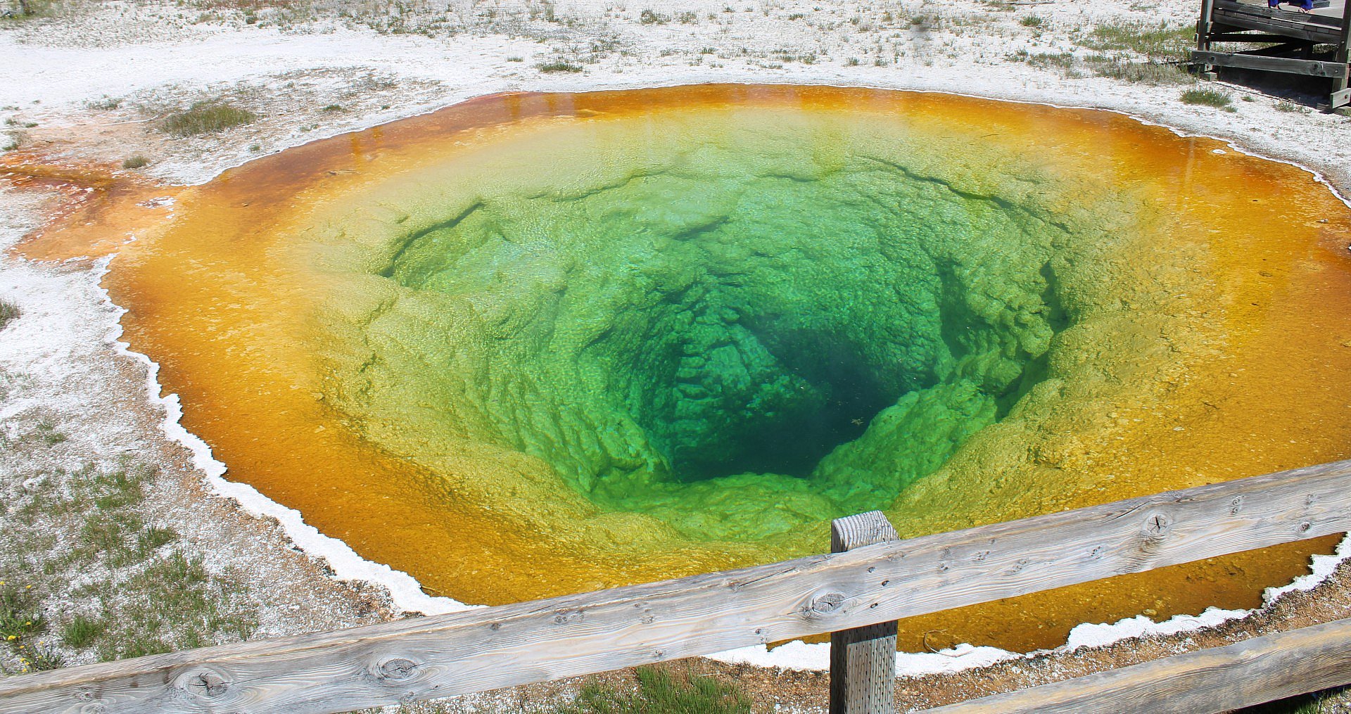 Lower Loop - Upper Geyser Basin - Moning Glory Pool